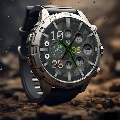 Tactical Drone Hybrid Wear OS screenshot 3