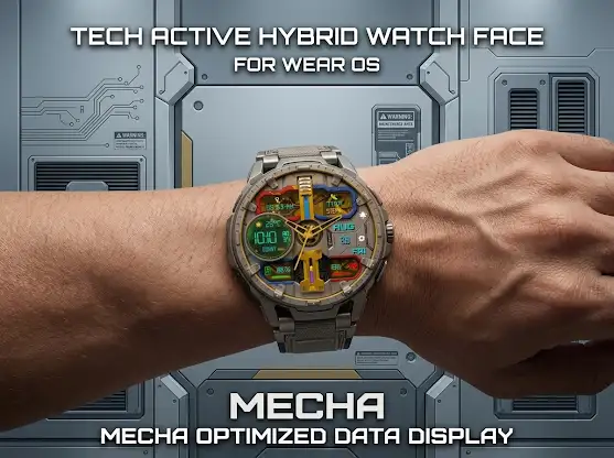 Tech Active Hybrid Watch Face screenshot 6