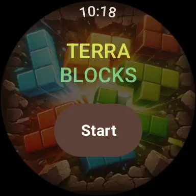 TerraBlocks: Wear OS Puzzle screenshot 1