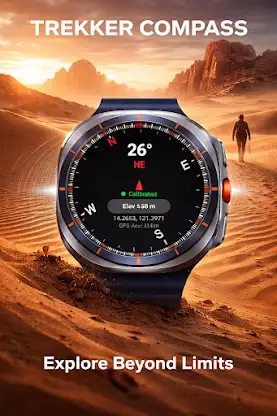 Trekker Compass: GPS & Alt screenshot 3