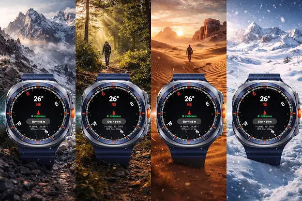Trekker Compass: GPS & Alt screenshot 1