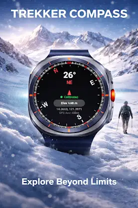 Trekker Compass: GPS & Alt screenshot 4