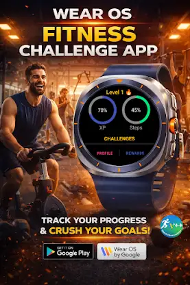 Wear OS Fitness Challenge screenshot 7