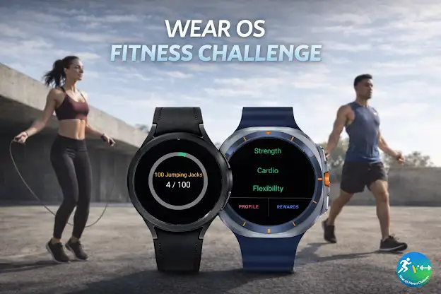 Wear OS Fitness Challenge screenshot 8