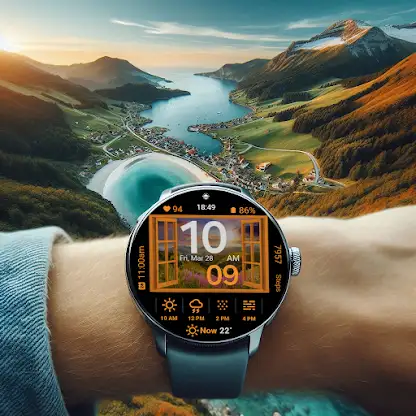 Weather Window Watch Face screenshot 3