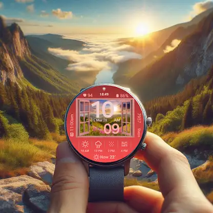Weather Window Watch Face screenshot 4