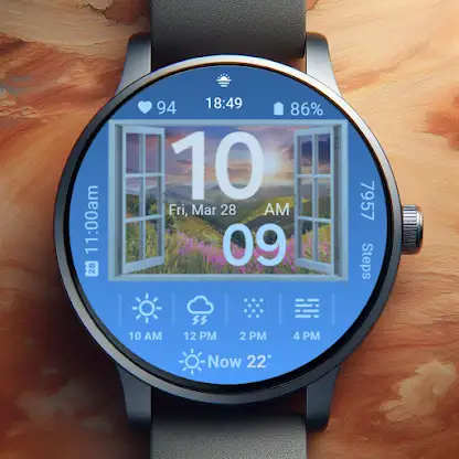 Weather Window Watch Face screenshot 5
