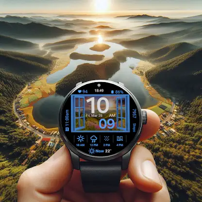 Weather Window Watch Face screenshot 1