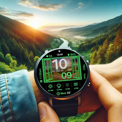 Weather Window Watch Face screenshot 2