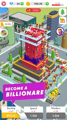 Idle Construction 3D screenshot 1