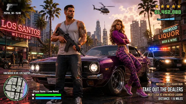 Grand Gangster Miami 3D Game screenshot 3