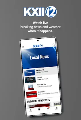 KXII 12 News screenshot 2