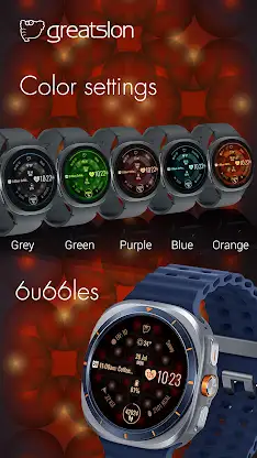 GS009 - Bubbles Watch Face screenshot 3