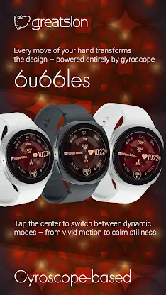 GS009 - Bubbles Watch Face screenshot 2