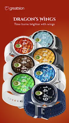 GS017 - Dragon's Watch Face screenshot 4
