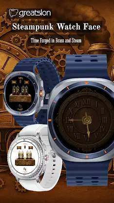 GS020 - Steampunk Watch Face screenshot 4