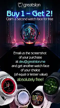 GS020 - Steampunk Watch Face screenshot 5