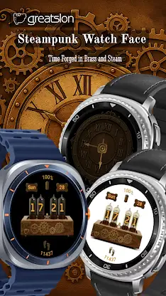 GS020 - Steampunk Watch Face screenshot 1
