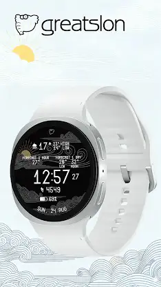 GS035 - Weather Watch Face screenshot 1