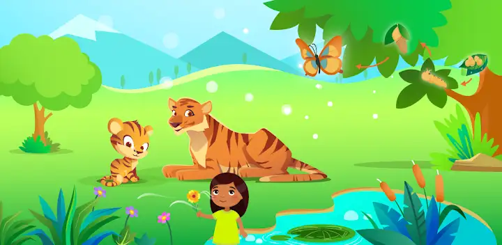 Pre kinder baby games for kids — Android game banner