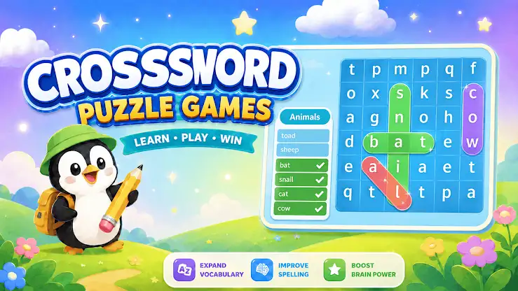 Crossword Puzzles Games screenshot 1