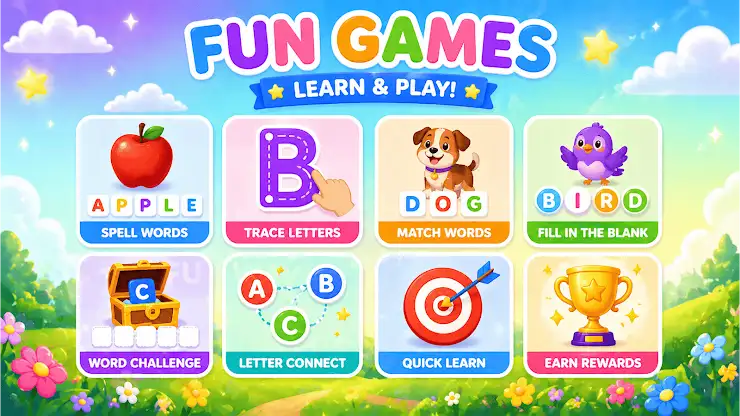 Kids Rhyming And Phonics Games screenshot 2