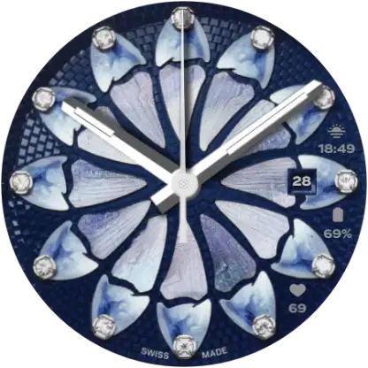 GRBL Elegant 3 Watch face screenshot 1