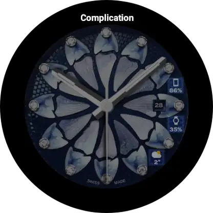 GRBL Elegant 3 Watch face screenshot 2