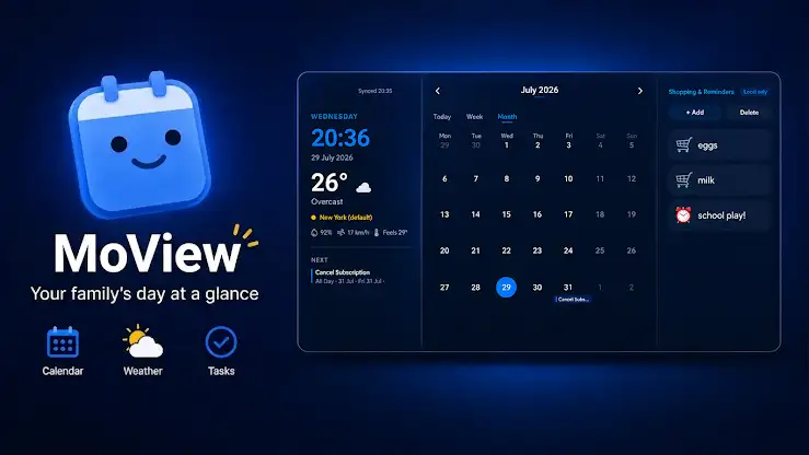 MoView: Home Dashboard screenshot 3