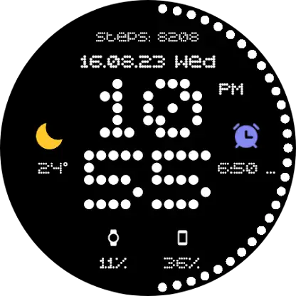 GRBL Nothing 2 Watch Face screenshot 2