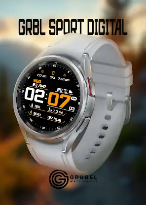 GRBL Sport Digital Watchface screenshot 1