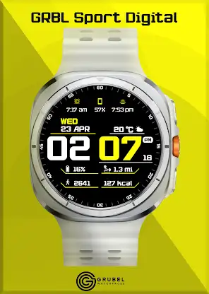 GRBL Sport Digital Watchface screenshot 3