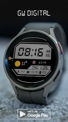 GRBL Digital Watch Face screenshot 4