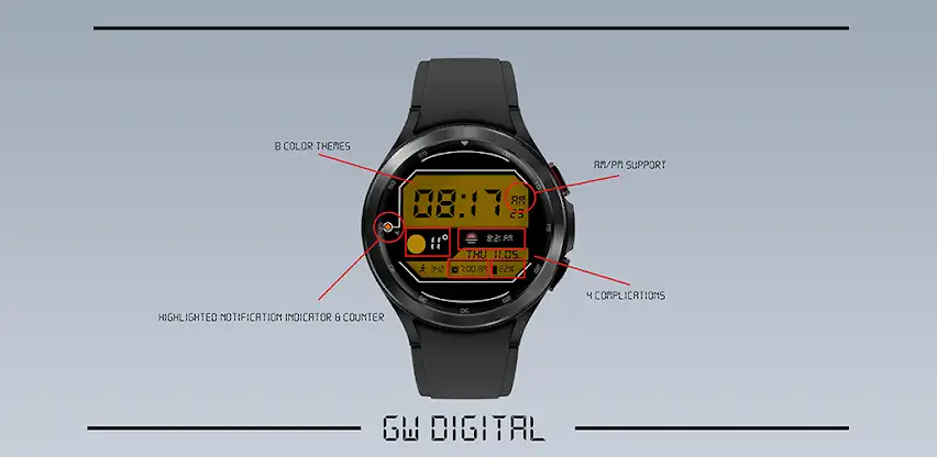 GRBL Digital Watch Face screenshot 1