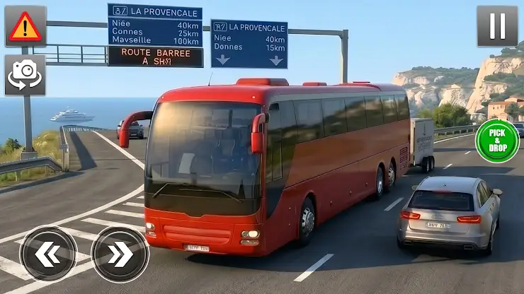 Real City Bus Driving Game 3d screenshot 6