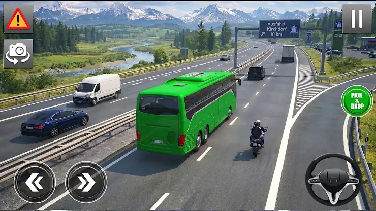 Real City Bus Driving Game 3d screenshot 3