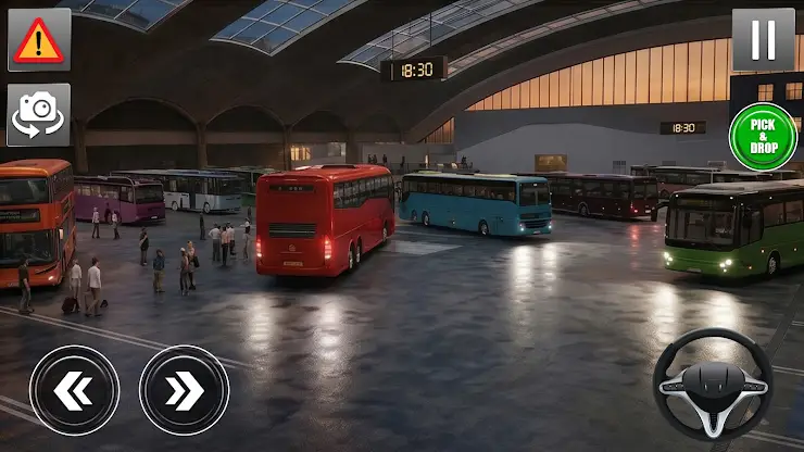 Real City Bus Driving Game 3d screenshot 5