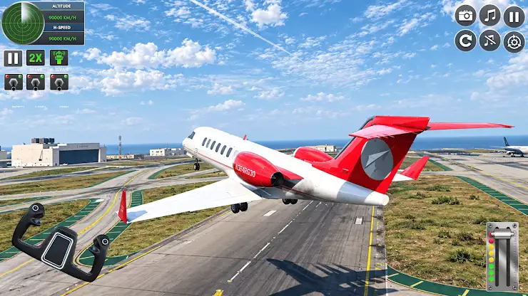 Airplane Pilot Games Simulator screenshot 5