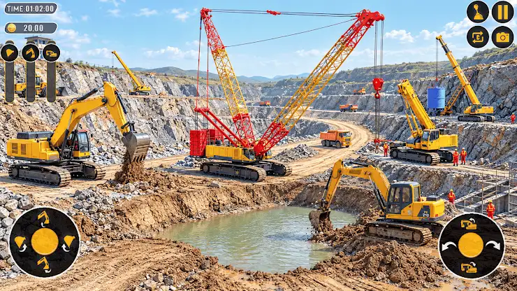 Construction Games 3D JCB Game screenshot 4