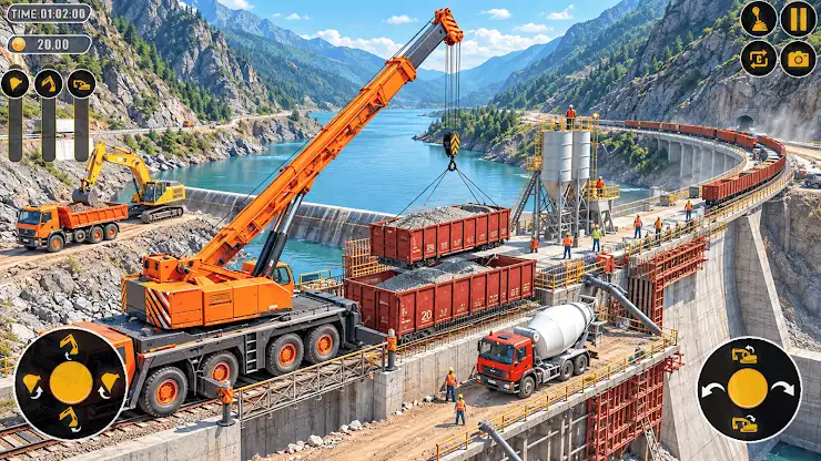Construction Games 3D JCB Game screenshot 2