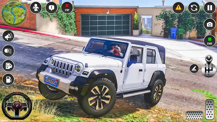 SUV Jeep Offroad Jeep Games screenshot 4