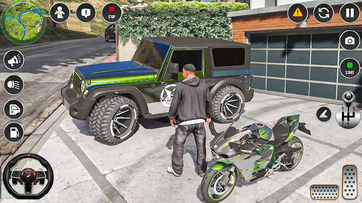 SUV Jeep Offroad Jeep Games screenshot 2