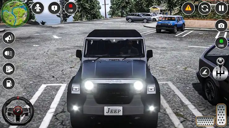 SUV Jeep Offroad Jeep Games screenshot 6