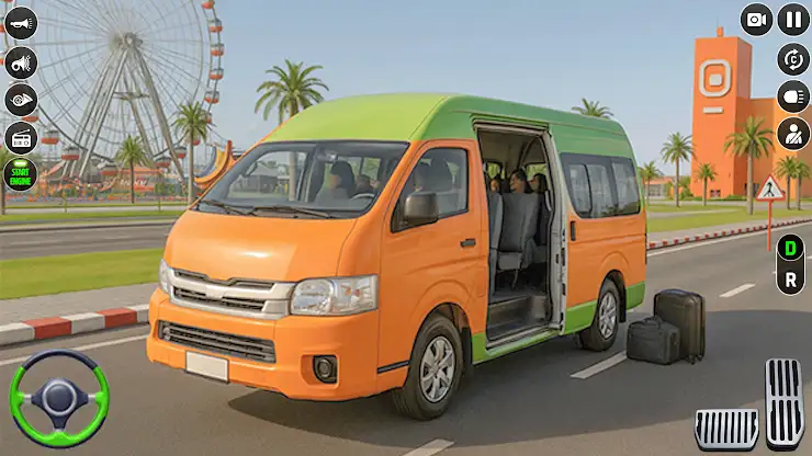 Van Driving: Mini Bus Game screenshot 5