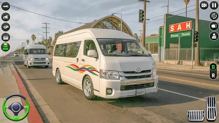 Van Driving: Mini Bus Game screenshot 1