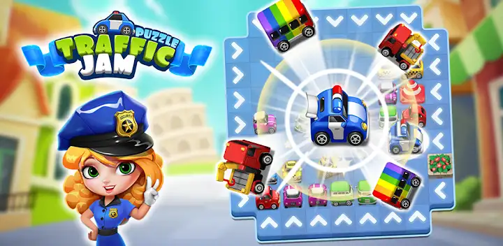 Traffic Jam Cars Puzzle Legend — Android game banner