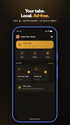 Guitar Tabs Viewer & Player screenshot 1