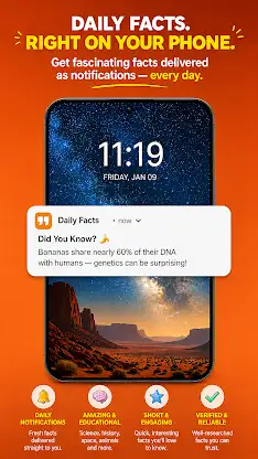 Daily Facts: Random Fun Facts screenshot 4
