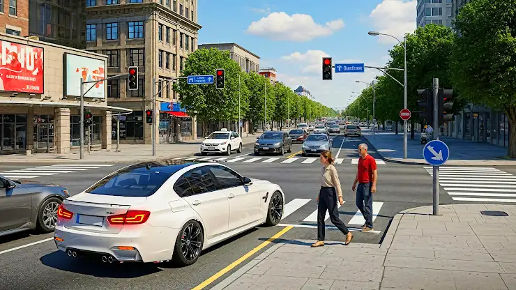 US Car Driving School Car Game screenshot 2