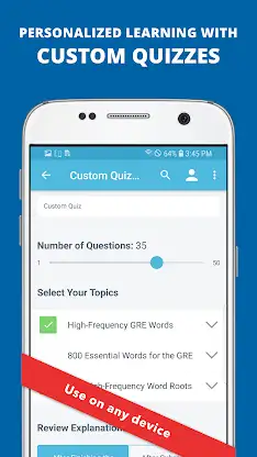 GRE Vocabulary Flashcards Prep screenshot 2